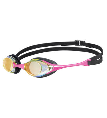 Plavecké okuliare arena COBRA SWIPE MIRROR copper-pink