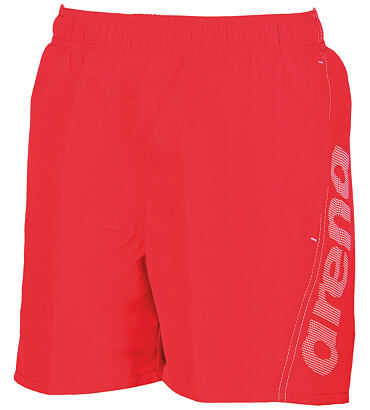 Chlapčenské kraťasy arena B FUNDAMENTALS arena logo JR boxer Red