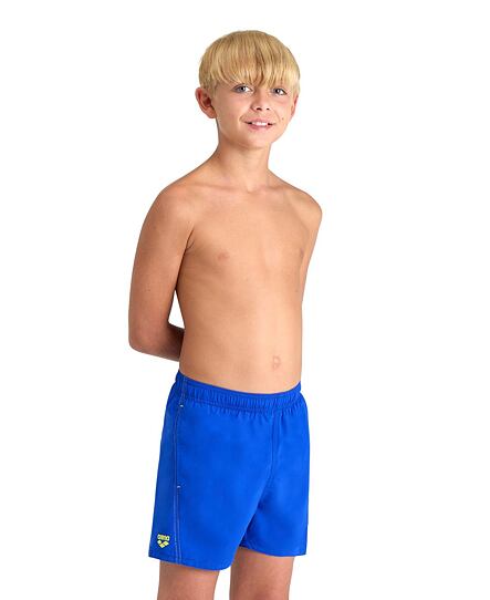 Chlapčenské šortky arena Boys 'Fundamentals Logo Beach Boxer NEON BLUE-SOFT GREEN Chlapčenské šortky arena Boys 'Fundamentals Logo Beach Boxer NEON BLUE-SOFT GREEN