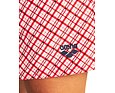 Pánske šortky arena M FUNDAMENTALS ALLOVER red multi