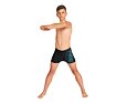 Chlapčenské plavky arena B SPOTLIGHT JR short black