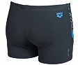 Pánske plavky arena M MICROCARBONITE short sivá